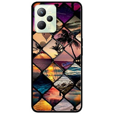 Ốp lưng dành cho Realme C35 - Realme Narzo 50A Prime mẫu Khung Ảnh Qua Lưới