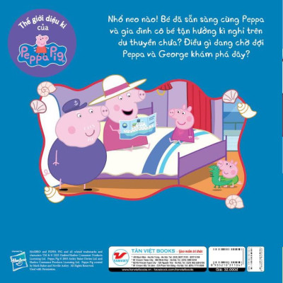 Sách - Thế Giới Diệu Kì Của Peppa Pig - Kì Nghỉ Trên Du Thuyền Của Peppa