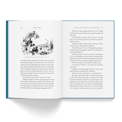 Những cuộc phiêu lưu của Tom Sawyer (bìa vải)
