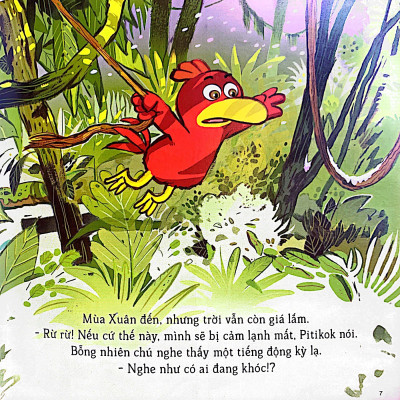 Sách: Lại chuyện xóm gà - Tập Pitikok và khu rừng cảm lạnh