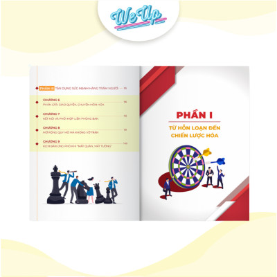 Combo 2 sách: Chiến lược điều binh khiển tướng và Đọc hiểu 10 chỉ số quyết định số phận doanh nghiệp (Weupbooks)