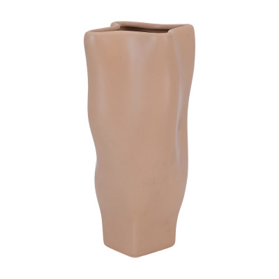 Bình Cắm Hoa Để Bàn Trang Trí CAREY 17,5 x 16,5 x 32,5 cm | Index Living Mall | Nội Thất Nhập Khẩu Thái Lan