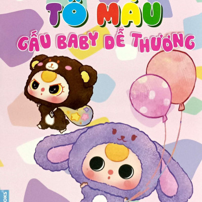 Sách - Bé Tô Màu Gấu Baby Dễ Thương