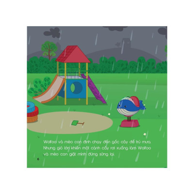 Kỹ Năng Sống - Cùng Wolfoo Rèn Kỹ Năng An Toàn - Khi Xảy Ra Mưa Bão - Bản Quyền