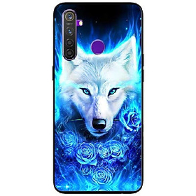 Ốp lưng dành cho Realme 6i mẫu Sói Trắng