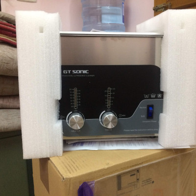 Máy rửa siêu âm GTsonic T3-3 lít công nghệ sóng siêu âm hiện đại, làm sạch nhanh bụi bẩn, dầu mỡ, cặn bám; thích hợp vệ sinh trang sức, kính mắt, đồng hồ, linh kiện điện tử, dụng cụ y tế, phòng thí nghiệm – Hàng chính hãng