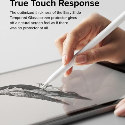 Dán màn hình cường lực dành cho iPad Air 6 11″ M3/M2/Air 6 13" M3/M2 RINGKE Easy Slide Tempered Glass - Hàng Chính Hãng