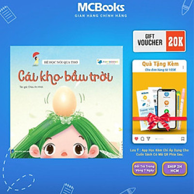 Sách - Bé Học Nói Qua Thơ - Cái Kho Bầu Trời - MCBooks