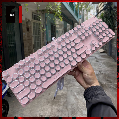 Bàn Phím cơ T-Wolf T75, Blue Switch, USB, LED, 104 Gaming - Hàng chính hãng