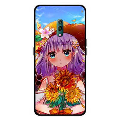 Ốp Lưng in cho Oppo K3 Mẫu Nàng Hướng Dương - Hàng Chính Hãng