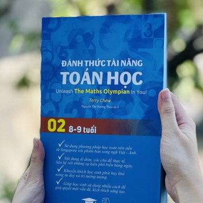 Sách toán học - Combo Sách Đánh Thức Tài Năng Toán Học - Tổng Hợp Kiến Thức Toán Học Cho Học Sinh Cấp Cấp 1, Cấp 2 ( Bộ 5 Cuốn ) Á Châu books, bìa cứng, in màu