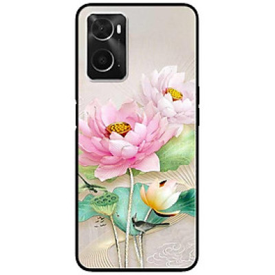 Ốp lưng cho Realme 9i - Realme 10 - C11 2021 - C65 4G - C67 - C20 - Poco X6 5G - Sen Hồng Trắng Đẹp - Hàng Chính Hãng
