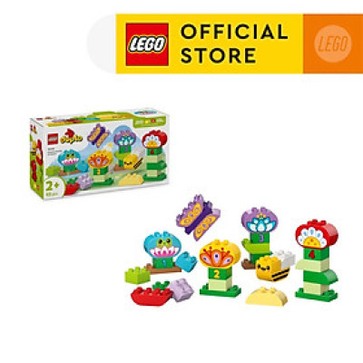 LEGO DUPLO 10444 Đồ Chơi Lắp Ráp Vườn Hoa Sáng Tạo (45 Chi Tiết)