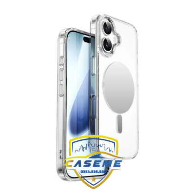 Ốp Lưng Wi wu MIRROR MCC-701 Trong Suốt Dành Cho  iPhone 17, iPhone Air, iPhone 17 Pro, iPhone 17 Pro Max – Hỗ Trợ Sạc Từ Tính - Hàng Nhập Khẩu