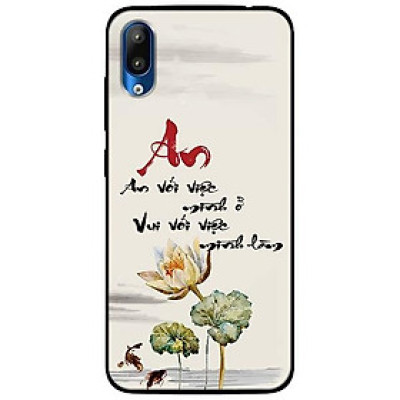 Ốp lưng dành cho Vsmart Star mẫu An Sen Trắng