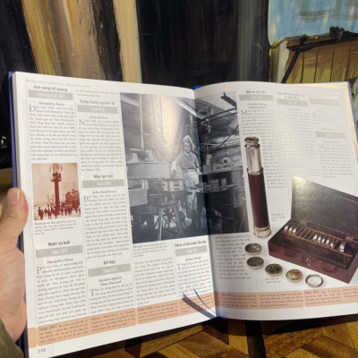 [Bìa cứng, in màu toàn bộ]  1000 PHÁT MINH VÀ KHÁM PHÁ VĨ ĐẠI - Roger Bridgman – Vũ Thái Hà – Lê Thị Thanh Thảo dịch - Zenbooks – NXB Thế Giới