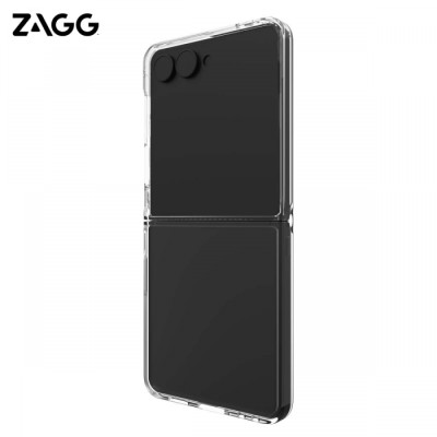 Ốp lưng trong suốt bảo vệ ZAGG Bridgetown cho Samsung Galaxy Z Flip 7 chống ố vàng, va đập và trầy xước_ Hàng chính hãng
