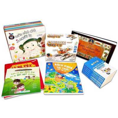 Sách - Bộ Quà Tết - Dành Cho Bé Trai