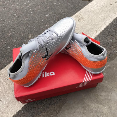 Giày bóng đá WWWika Flash cổ thun bạc cao cấp 2022_2023