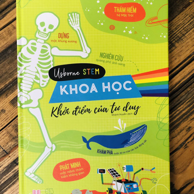 Sách Khời điểm tư duy Khoa học - phát triển tư duy