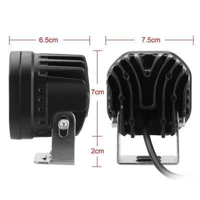 Đèn L4X Trợ Sáng Xe Máy ZTUN Siêu Sáng – Loại Tốt, Gắn Được Nhiều Dòng Xe, Bền Đẹp , đèn ốp trần