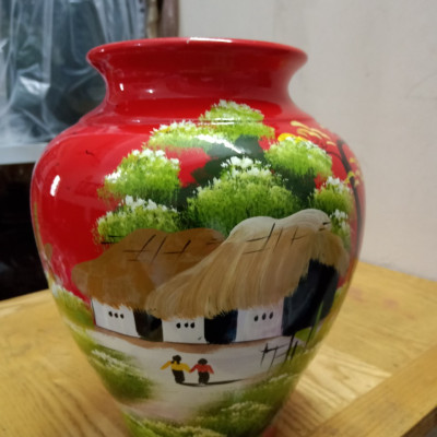 Lọ hoa gốm sứ Bát Tràng