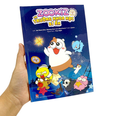 Sách - Zookiz Và Trường Khoa Học Bí Ẩn - Tập 4 - Phiêu Lưu Giữa Đảo Hoang