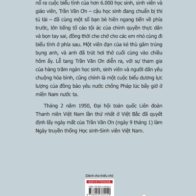 Những Anh Hùng Trẻ Tuổi - Trần Văn Ơn (Tái Bản 2024)