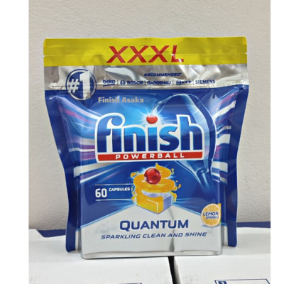 Viên rửa bát Finish Quantum Max 60 Viên 14 in 1 - Hanoimart