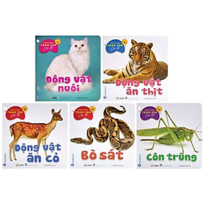 Bách Khoa Toàn Thư Cho Bé - Động Vật Nuôi (Bộ 5C) - Vanlangbooks