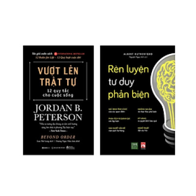 Combo 2 cuốn sách Tư Duy - Kĩ Năng Sống : Vượt Lên Trật Tự + Rèn Luyện Tư Duy Phản Biện
