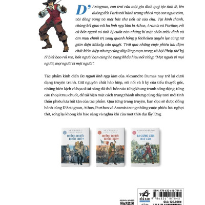 Ba Chàng Lính Ngự Lâm (Kiệt Tác Văn Học Bằng Tranh)