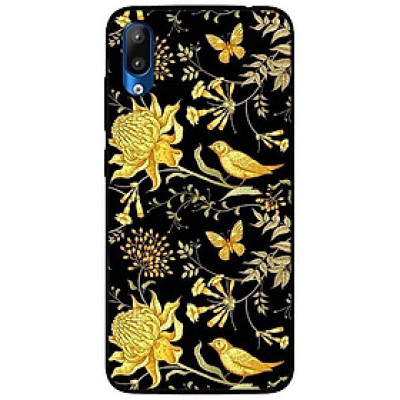 Ốp lưng dành cho Vsmart Star mẫu Chim Mẫu Đơn Vàng