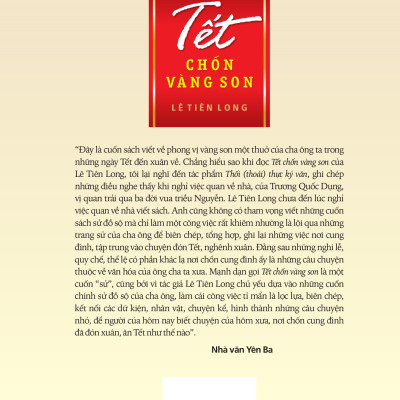 Tết chốn vàng son