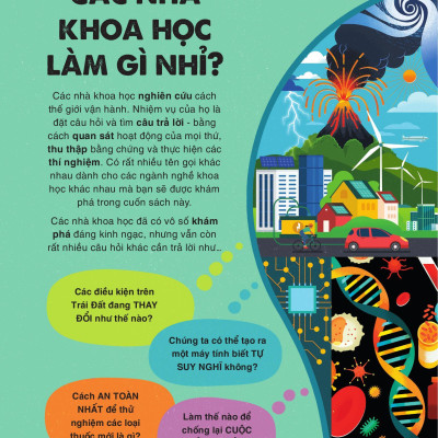 Sách - Hiểu Về Nghề Nghiệp - Các Nhà Khoa Học Làm Gì? - Bìa Cứng