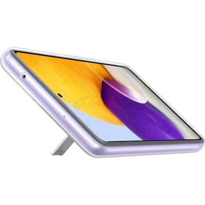 Ốp lưng nhựa cứng Clear Standing Cover Samsung Galaxy A72 EF-JA725 - Hàng chính hãng