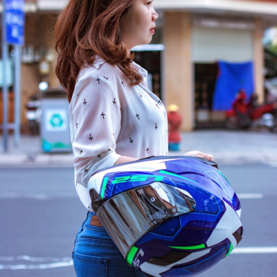 Mũ Bảo Hiểm Fullface Hai Kính LS2 FF320 Stream EVO