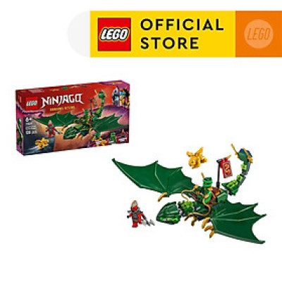 LEGO NINJAGO 71829 Đồ Chơi Lắp Ráp Rồng Rừng Xanh Của Lloyd (128 Chi Tiết)