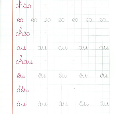 Vở Ô Ly Tập Viết - Các Vần - Theo Chuẩn Chương Trình Sách Giáo Khoa Mới - Chân Trời Sáng Tạo