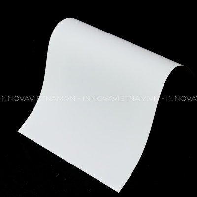 Giấy nhựa trắng mờ (White matte PET) dầy 125 khổ 32x47