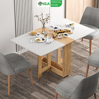 Bàn Ăn Thông Minh Tiết Kiệm Diện Tích Bản Nâng Cấp Thương Hiệu IGEA (Không Bao Gồm Ghế)