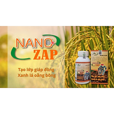 Phân bón lá vi lượng Super-Thives Plus NANO ZAP, tạo lớp giáp đồng, Xanh lá oằn bông