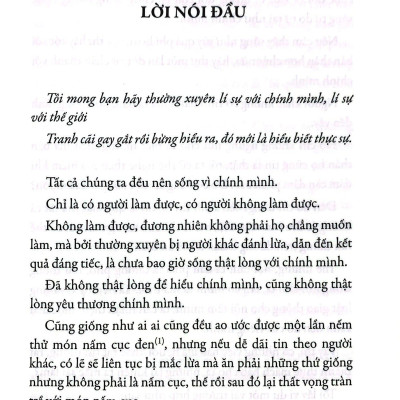 Cảm Xúc Không Phải Đặc Quyền - Sống Một Lần Vì Chính Mình