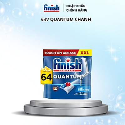 Viên rửa bát Finish Quantum 64 viên