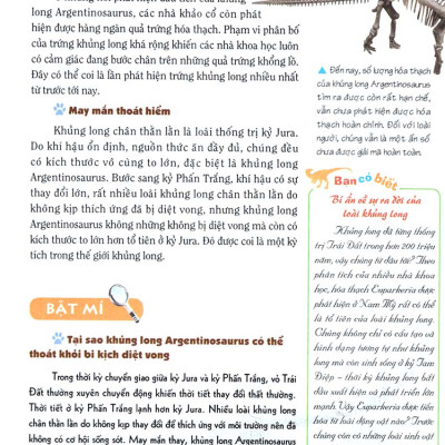 Khám Phá Bí Ẩn Thế Giới Tự Nhiên Dành Cho Học Sinh : Khủng Long_ML
