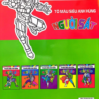 Tô Màu Siêu Anh Hùng: Người Sắt
