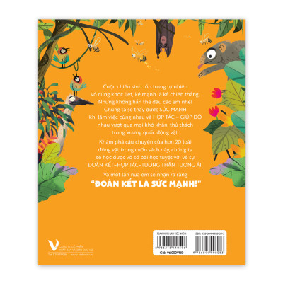 Sách - Teamwork Làm Việc Nhóm - Bài học từ Vương quốc động vật - Dành cho trẻ từ 3 tuổi