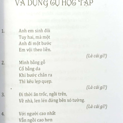 Câu Đố Tuổi Học Trò