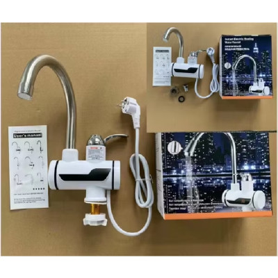 máy làm nóng trực tiếp tại vòi gắn bồn và gắn chậu làm nóng nhanh nhiệt độ 60c trở xuống giúp việc giữa bát tắm giặt dễ dàng hơn 