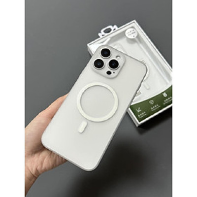 Ốp lưng dành cho iPhone 16, iPhone 16 Pro, iPhone 16 Plus, iPhone 16 Pro Max hiệu Memumi hỗ trợ sạc không dây siêu mỏng 0.3mm cao cấp - Hàng chính hãng